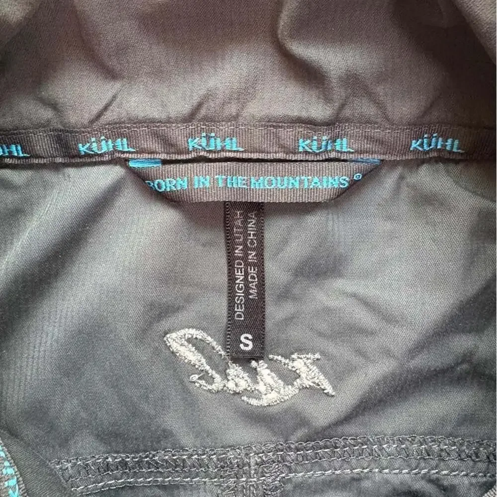 Kuhl Utility Style Hiking Jacket Small Black Y2K